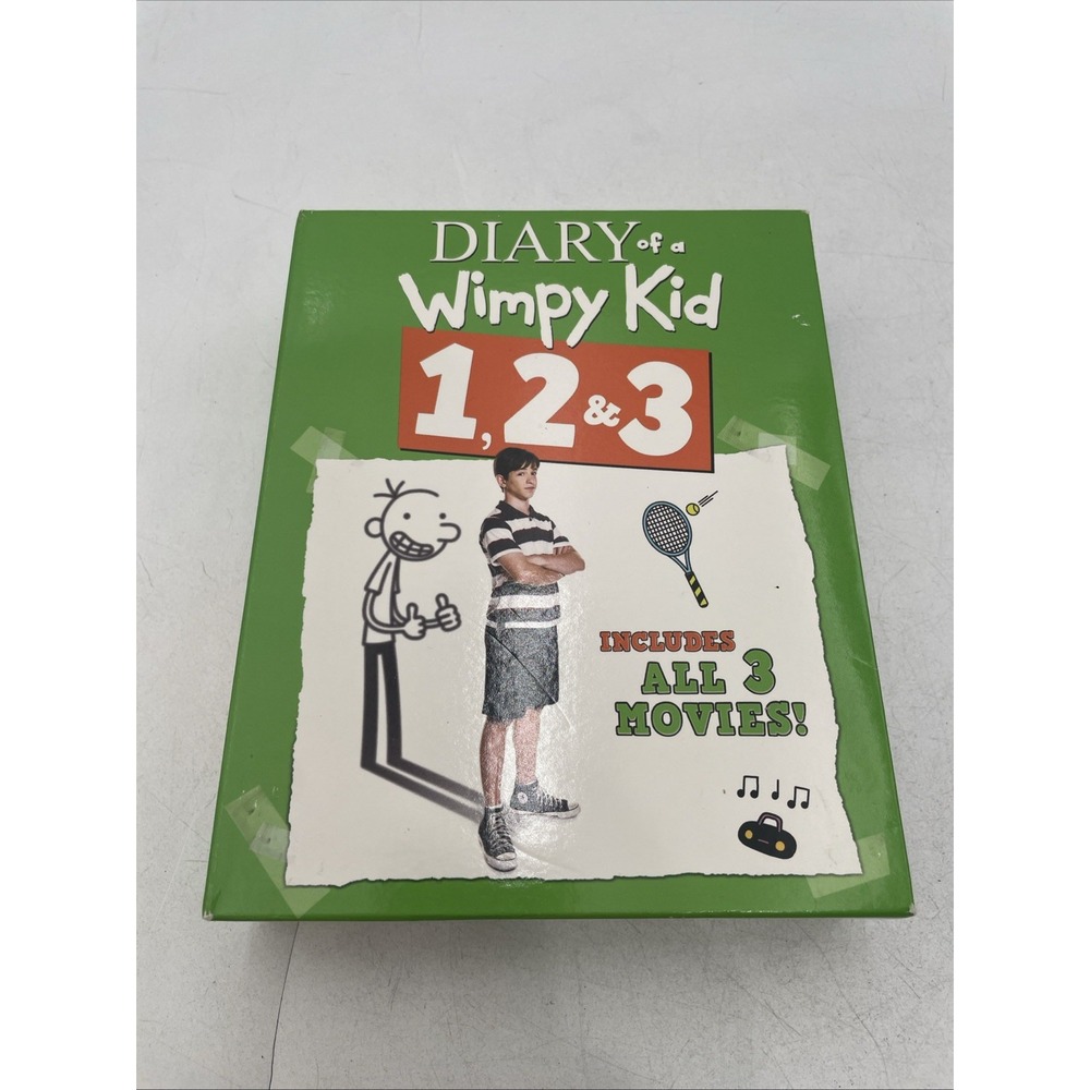 Diary of a Wimpy Kid 1 2 & 3 (Blu-ray) Rodrick Rules Dog Days Three Disc Set